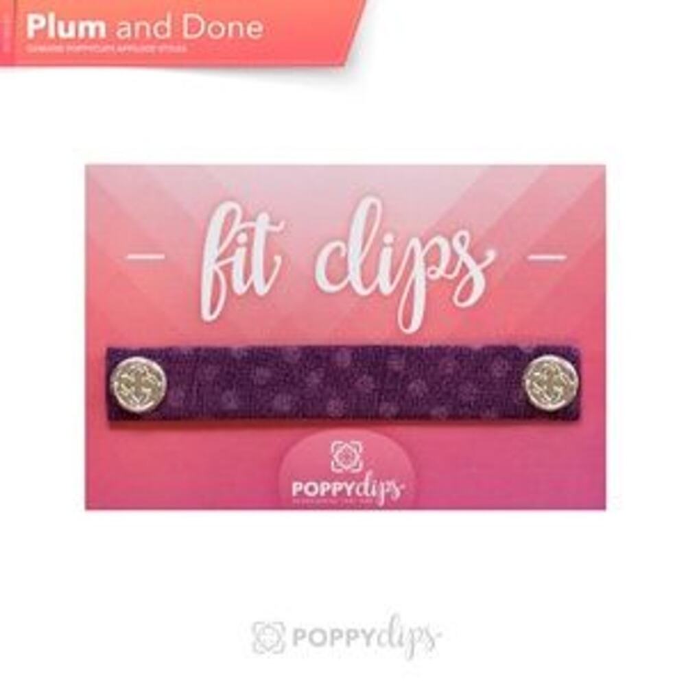 FitClips by PoppyClips - Plum and Done